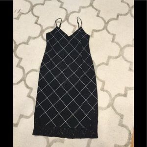 Big check speghetti strap dress